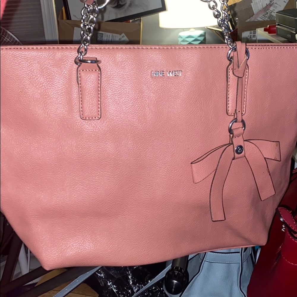 Pink Nine West purse (shoulder bag)